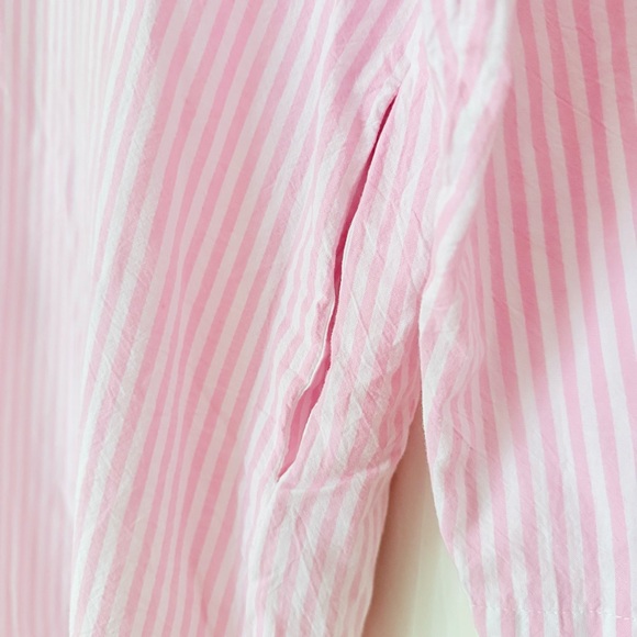 Elegant Pink Striped Maxi Dress - Picture 2 of 5